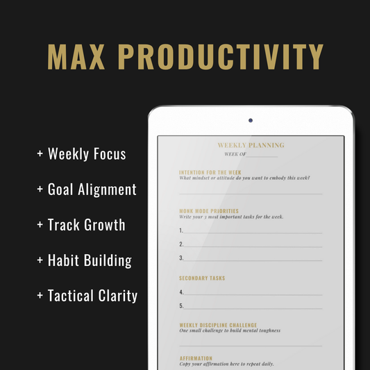 Monk Mode Digital Journal