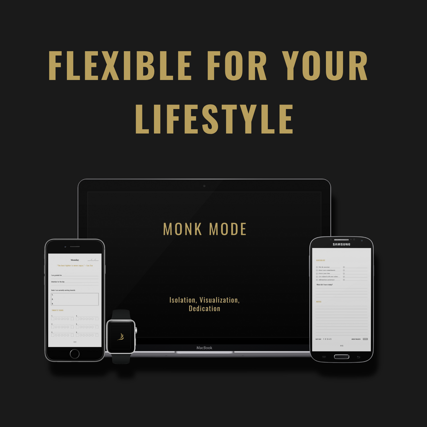 Monk Mode Digital Journal