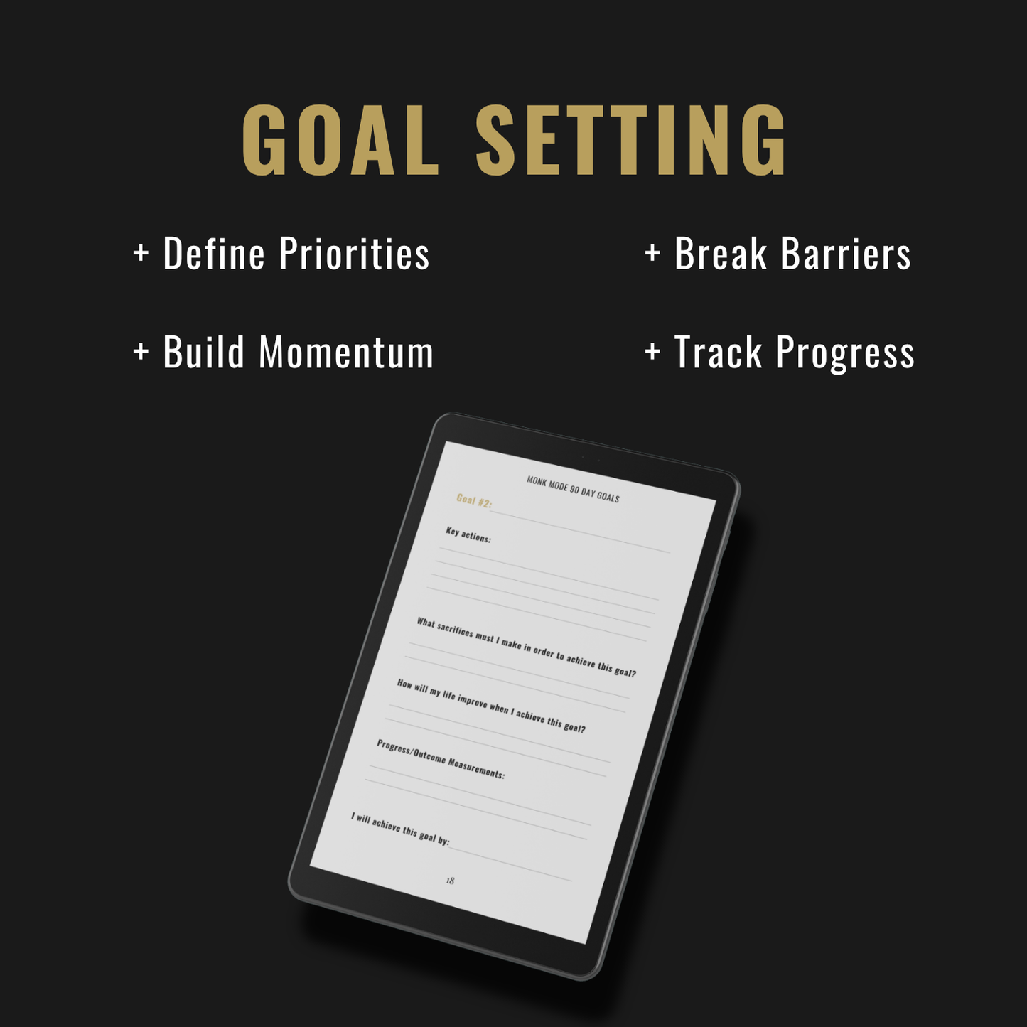 Monk Mode Digital Journal