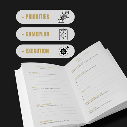 Monk Mode Journal + Discipline Toolkit
