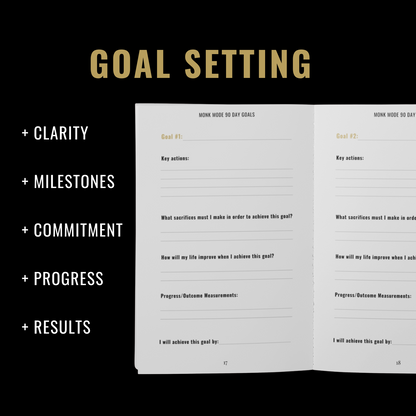 Monk Mode Journal
